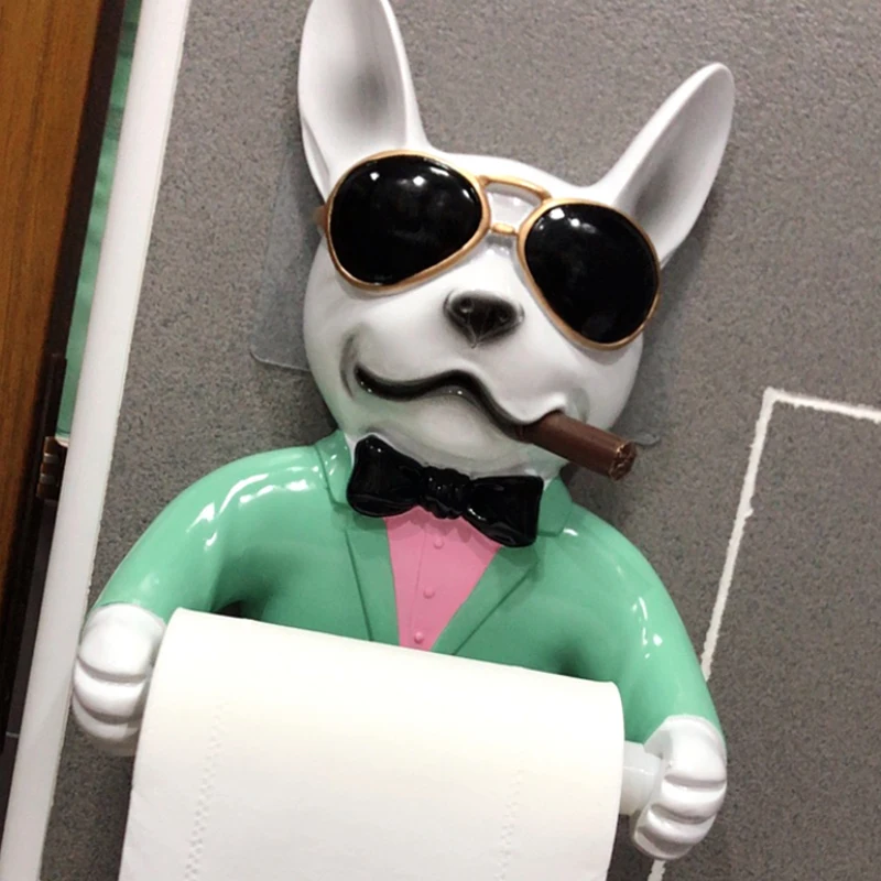 Поднос для туалетной салфетки из смолы настенный держатель салфеток бытовой