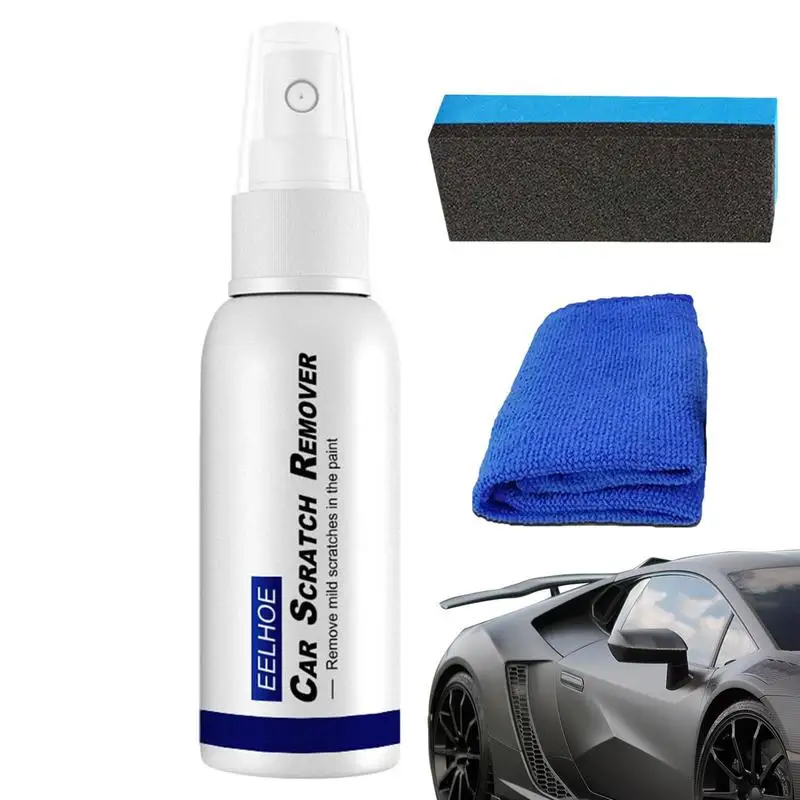 Car Scratch Removal Spray Scratch Remover Car Coating Fast Car Scratch Removal Spray Compound Wax Polish Remove Scratch Marks On