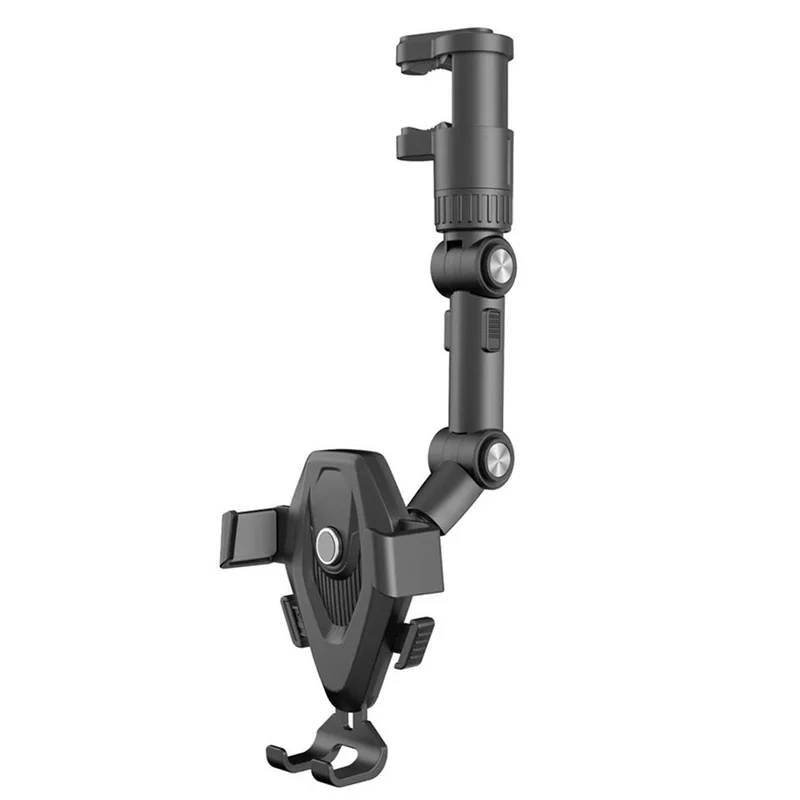 

Многофункциональный держатель для автомобиля, регулируемая подставка на 360 градусов для зеркала заднего вида, подвесной кронштейн с зажимом (серый)