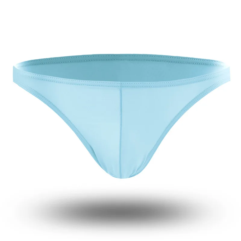 

Summer Men's Underwear Thin Sexy Low Waist Briefs Bikini Shorts