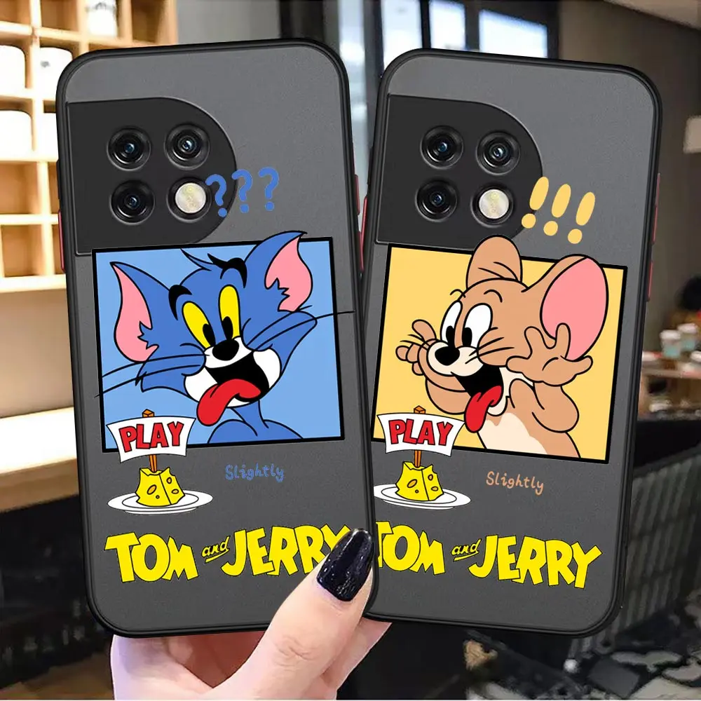 

MONEY Disney And Mouse Cat And Mouse Matte For OnePlus 10 Case For OnePlus 10 9 8T 8 7T 7 6T 6 5T 5 Nord N100 N10 CE2 CE 2 Cover