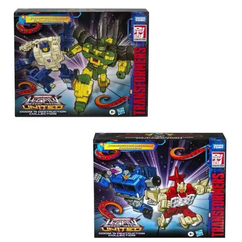 Фото Новинка в наличии: Коллекционная фигурка Hasbro Transformers Classic Toys Legacy United Decepticon Bludgeon Rukus, модель, игрушка, подарок №4