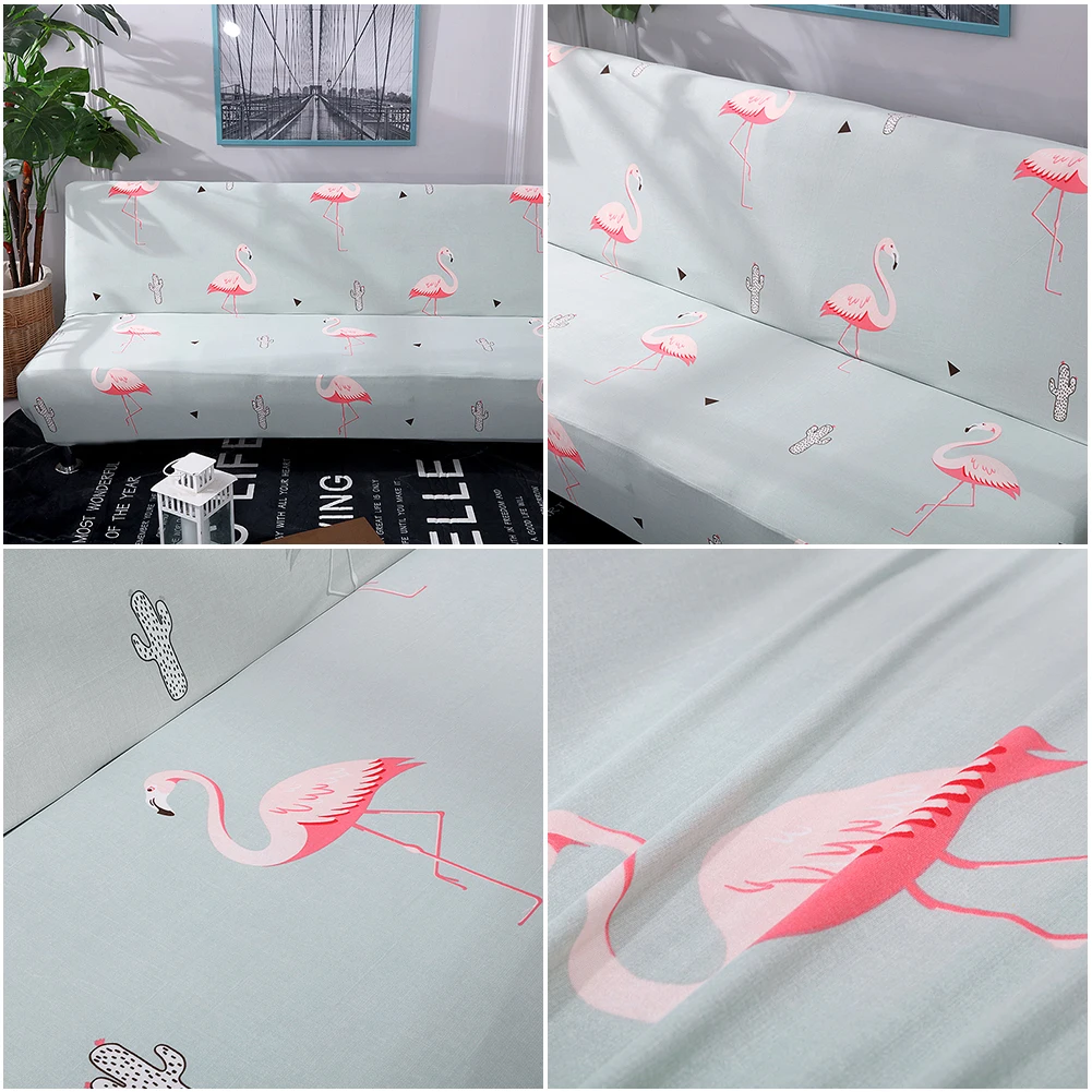 

Sofa Cover For Living Room Stretch Non-slip Universal Furniture Protector Case Covering The Entire Sofa Fit Armless Sofa Beds