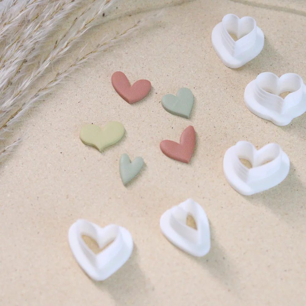 Новинка мягкая керамика полимерная фотография сделай сам сердце геометрические