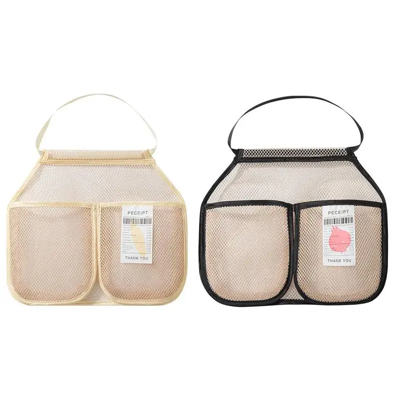

Hanging Fruit Bags Two Cubicles Potato Storage Hanging Mesh Storage Bags Mesh Garlic Net Bags For Potatoes Fruit