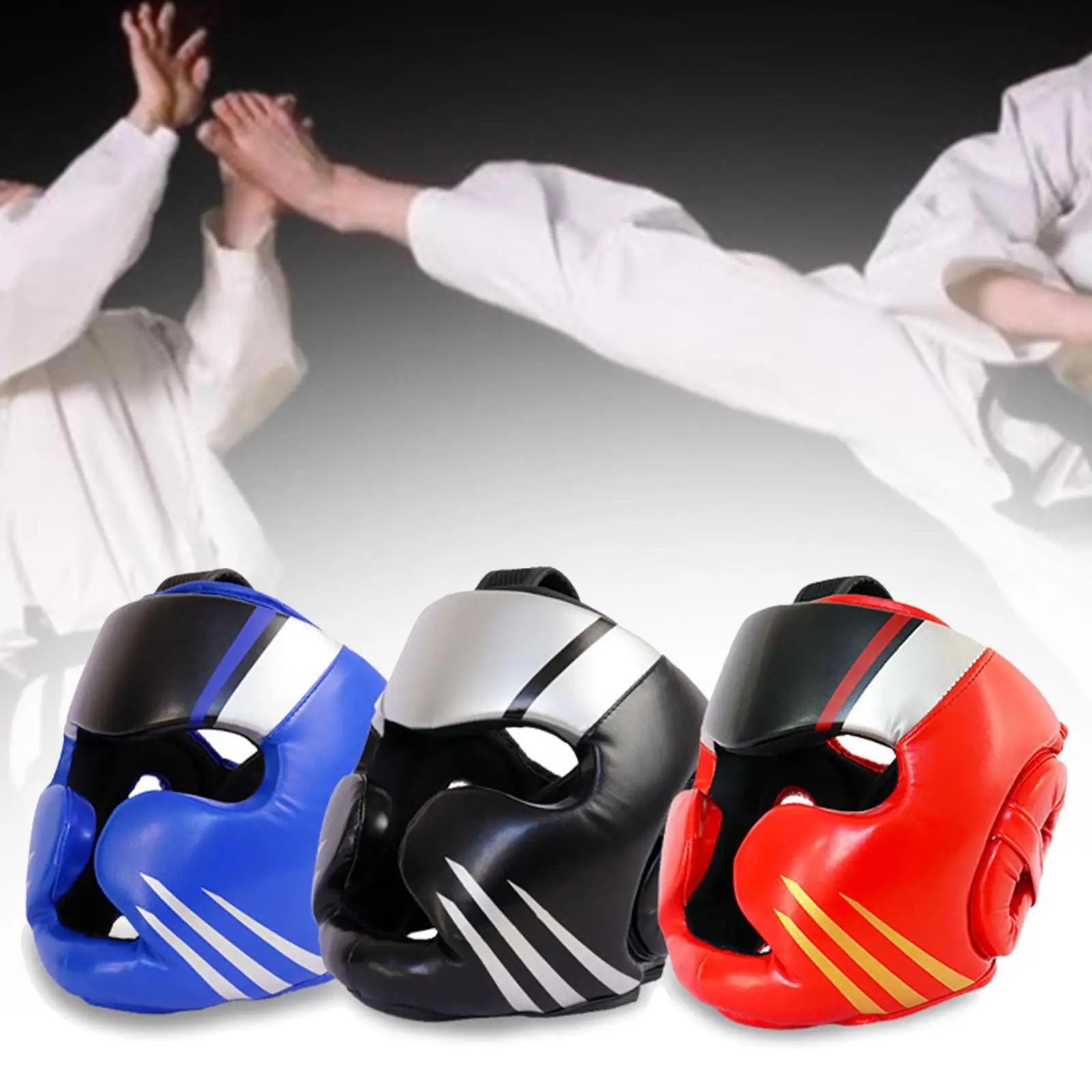 Головной убор для бокса удобный вентилируемый мягкий чехол лица полная защита