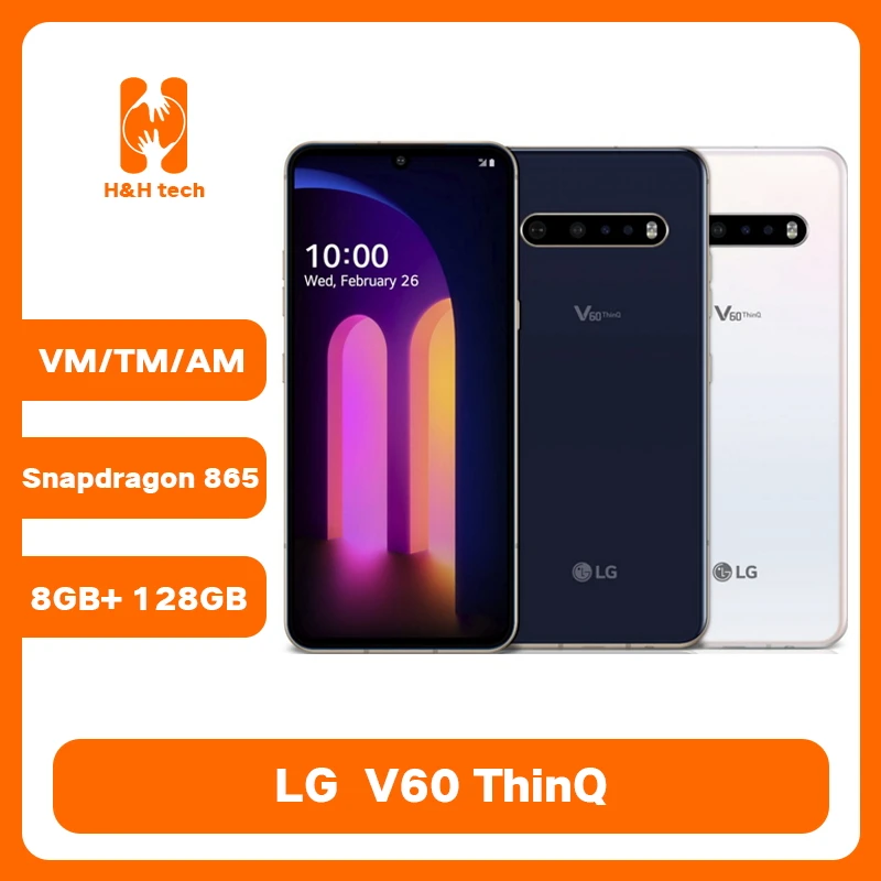 Смартфон LG V60 ThinQ 5G 8/128ГБ б/у
