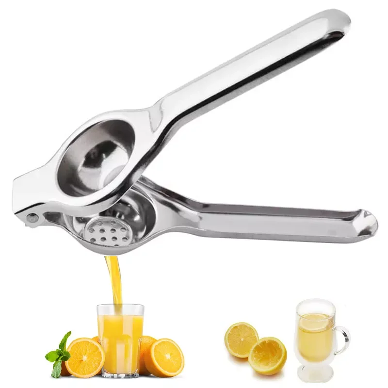 

Lemon Squeezer Hand Manual Stainless Steel Fruit Juicer Macine Press Kitchen Tools Mini Blender Kitchen Gadgets Orange squeezer