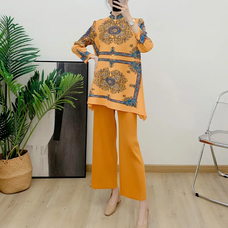 Летние модные комплекты для женщин новинка 2025 плиссированные повседневные топы