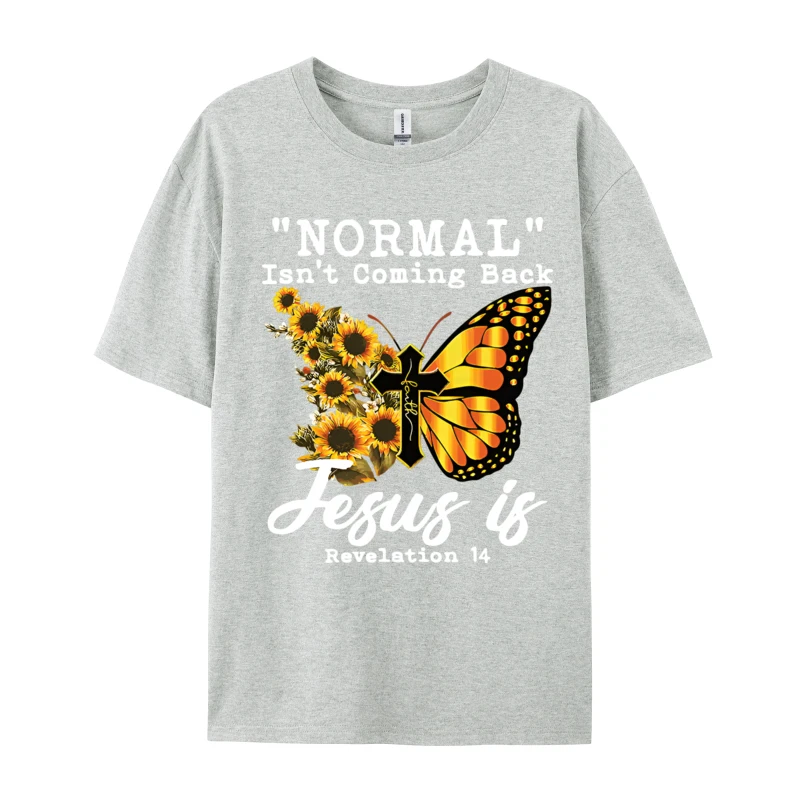 Футболка мужская оверсайз из хлопка с рисунком Иисуса и Криса