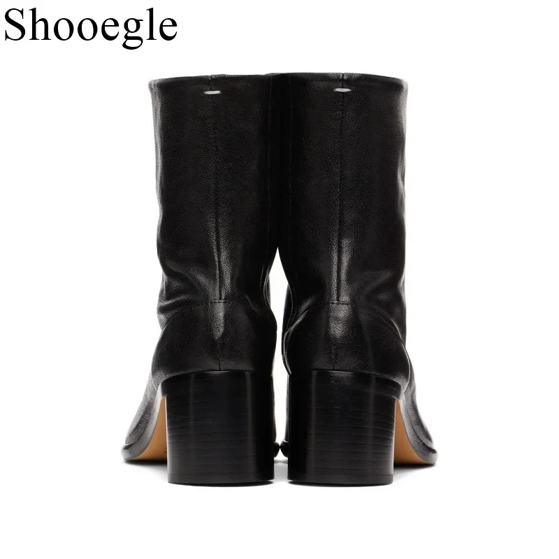 Зимние ботинки для мужчин в стиле ретро