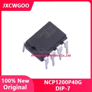 Jxcwgoo 100% New Imported Original NCP1200P40G 1200P40 NCP1200P60G 1200P60 NCP1200P100G 1200P100 DIP-7 Power Management IC