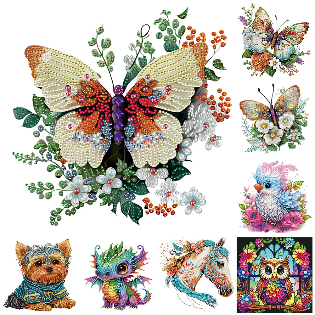 

30*30CM 5D DIY Partial Special Shaped Drill Diamond Painting Animal Kit Home Decoration Art Carft Mosaic Painting