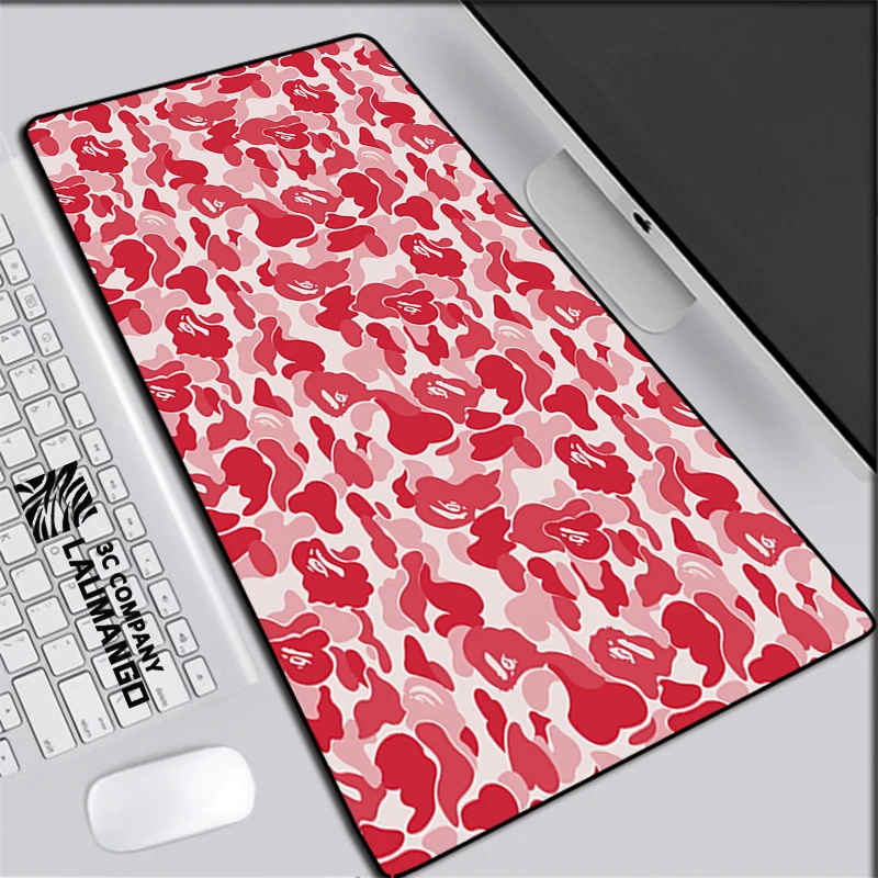 

Bape Gamer Keyboard Pad Mouse Gaming Desk Mat Mousepad Xxl Pc Accessories Large Anime Extended Protector Mice Keyboards Computer