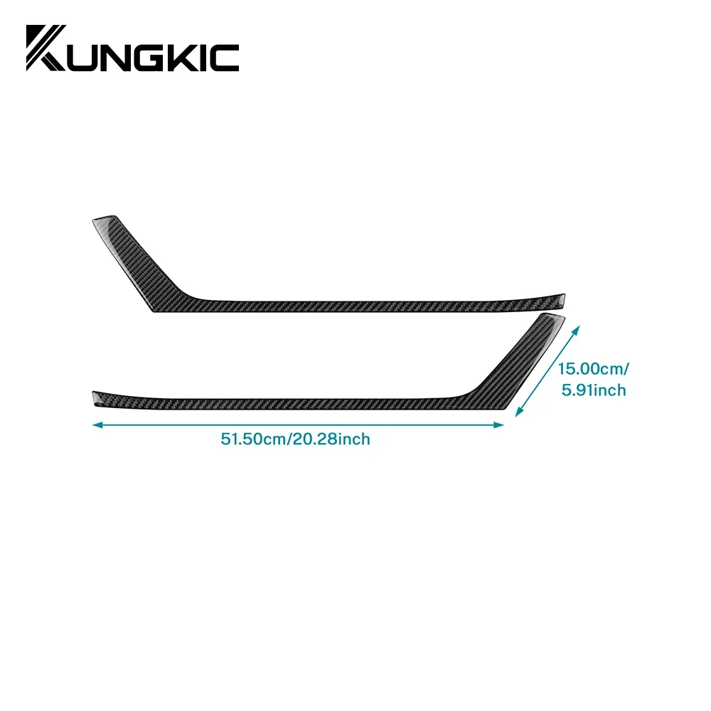 Наклейка из углеродного волокна LHD RHD для Kia Stinger 2019 2020 2021 2022 2023