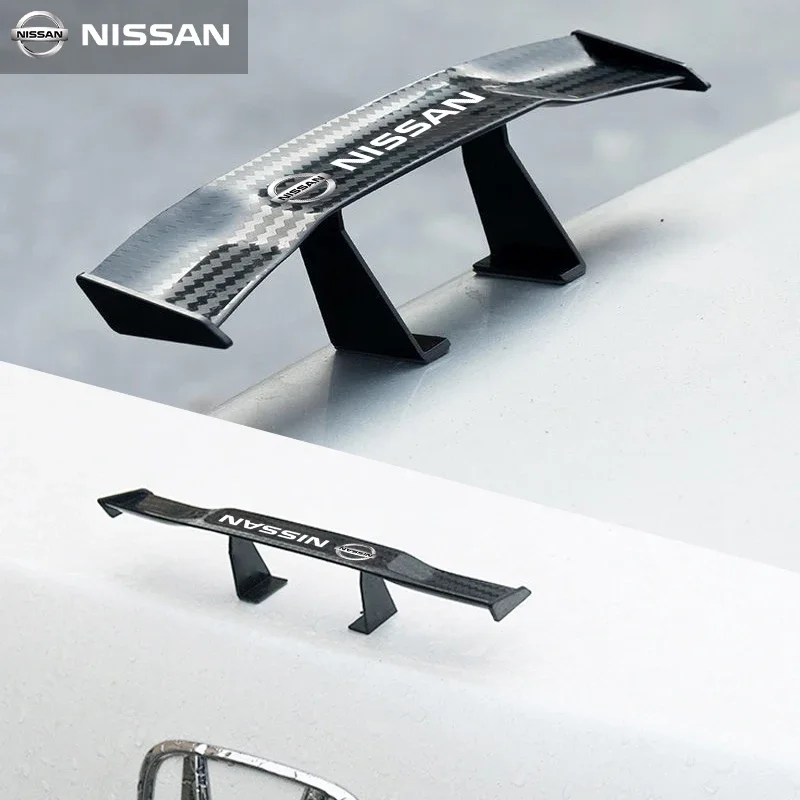 Задний спойлер автомобиля мини-заднее крыло маленькая модель украшения для Nissan