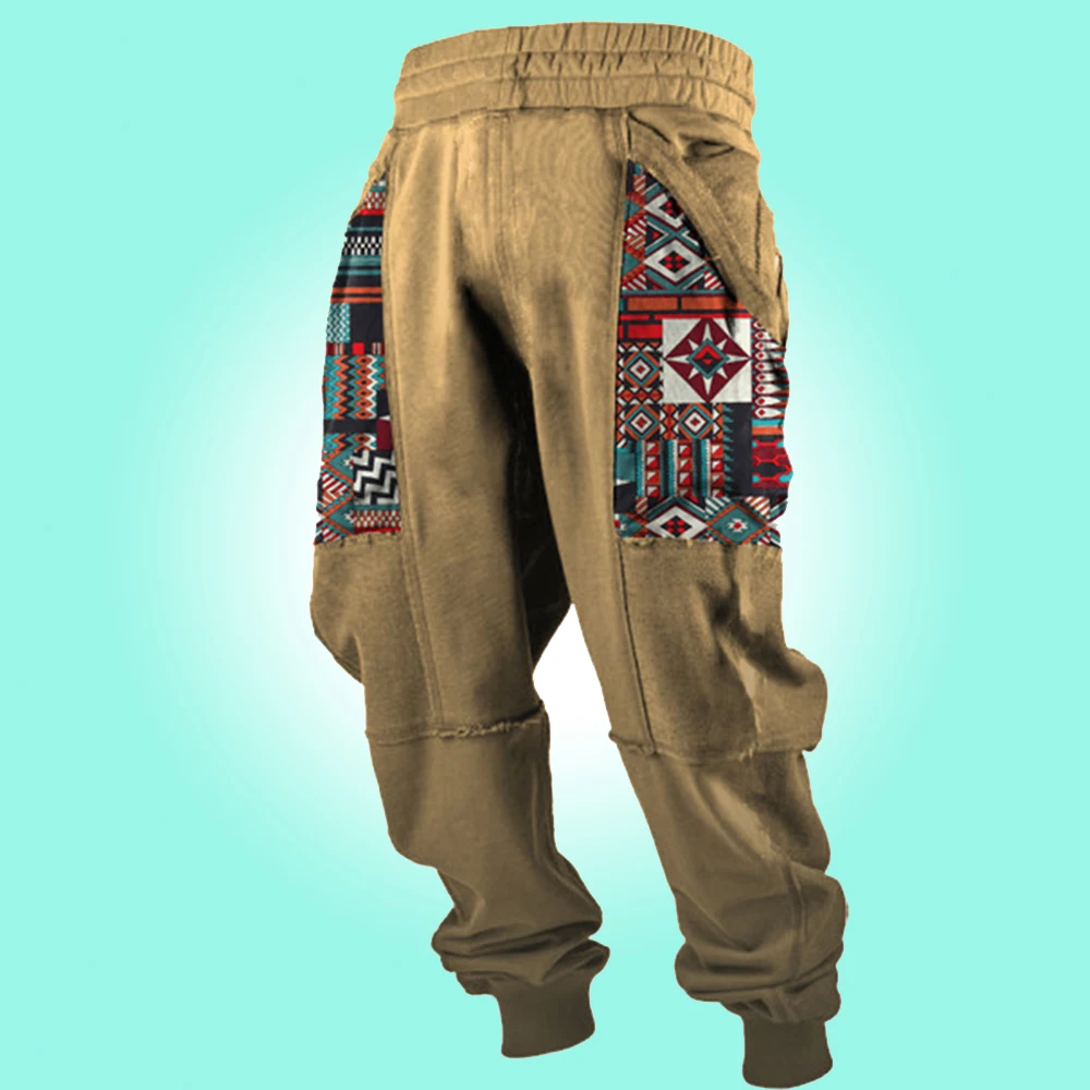 

Men's Retro Pocket Casual Pants Outdoor Fashion Loose Casual Men's Trousers Sports Pants Casual Pants Outdoor Sports Pants