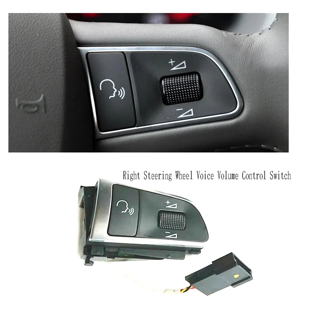 Переключатель управления громкостью на руль переключатель MFSW для Q5 Q7 A3 A4 A5 A8L A7 A6