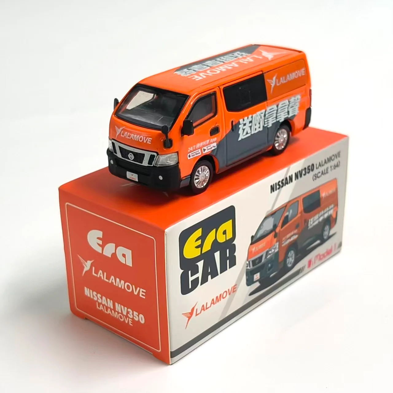 Фото Модель автомобиля Diecast Era NV350 LALAMOVE из сплава, масштаб 1:64 №1