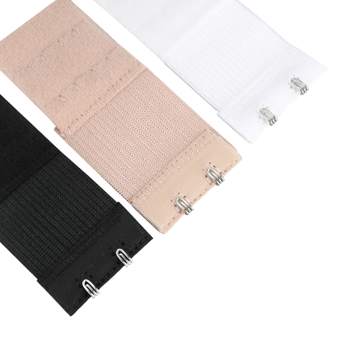 TINKSKY 3 шт. Женские эластичные удлинители 2 крючка ряда удлинительные ремни разных