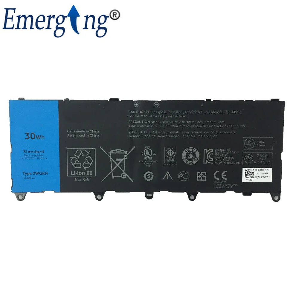 Новый оригинальный аккумулятор для ноутбука Dell Latitude 10 ste2 OWGKH H91MK Y50C5 0wgkh 7 4 В 30 Вт/ч -