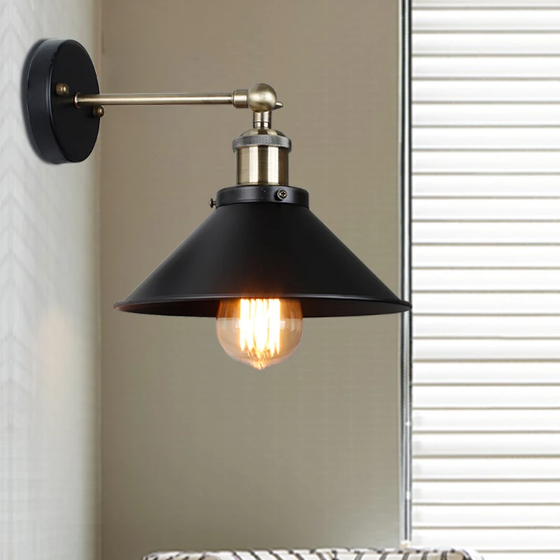 

Decoration Style Wall Shipping Sconce American Home Lighting Fast Wall Indoor 2pieces Country Industrial Decor Vintage Lamp Loft
