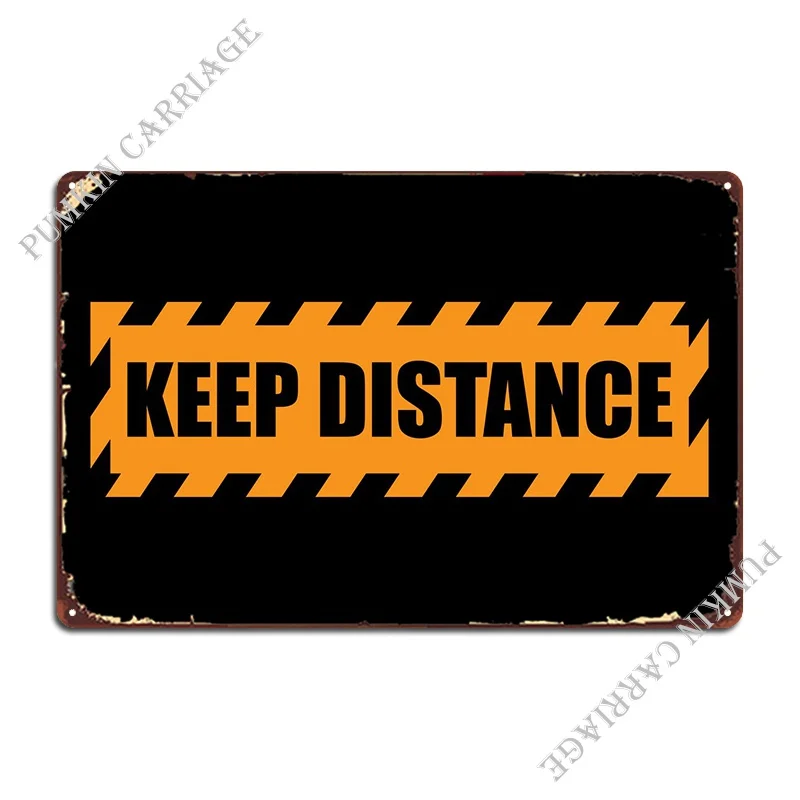 

Металлическая фотография "держать дистанцию"