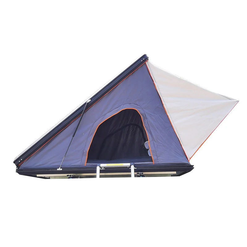 

High quality Triangle Rooftop Clamshell Tent Outdoor Car Camping Tent Easy Up Roof Tent for SUV