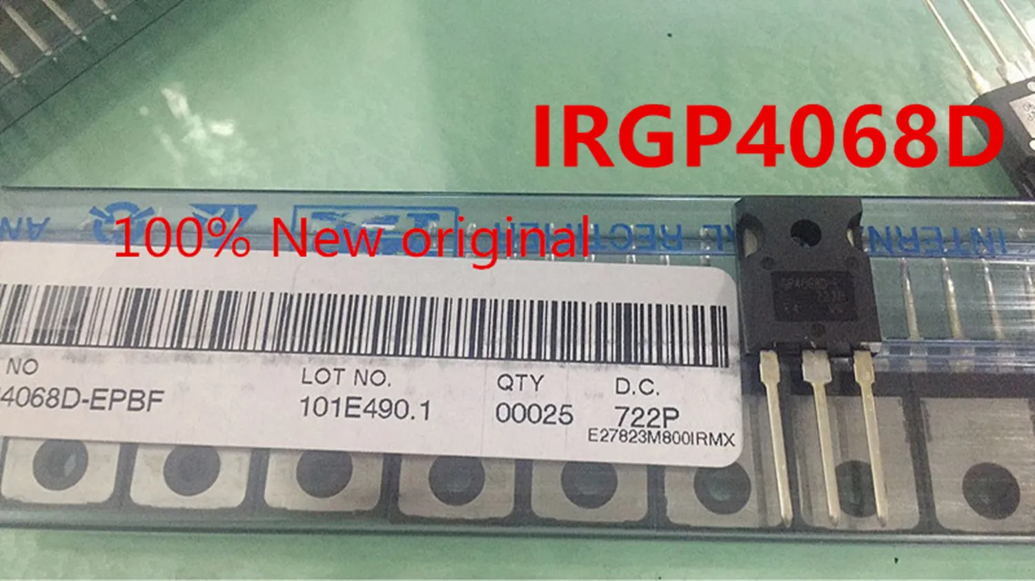 Новинка 100%, оригинал, модель IRGP4068D TO-247 IRGP4068D-EPBF 600V 96A