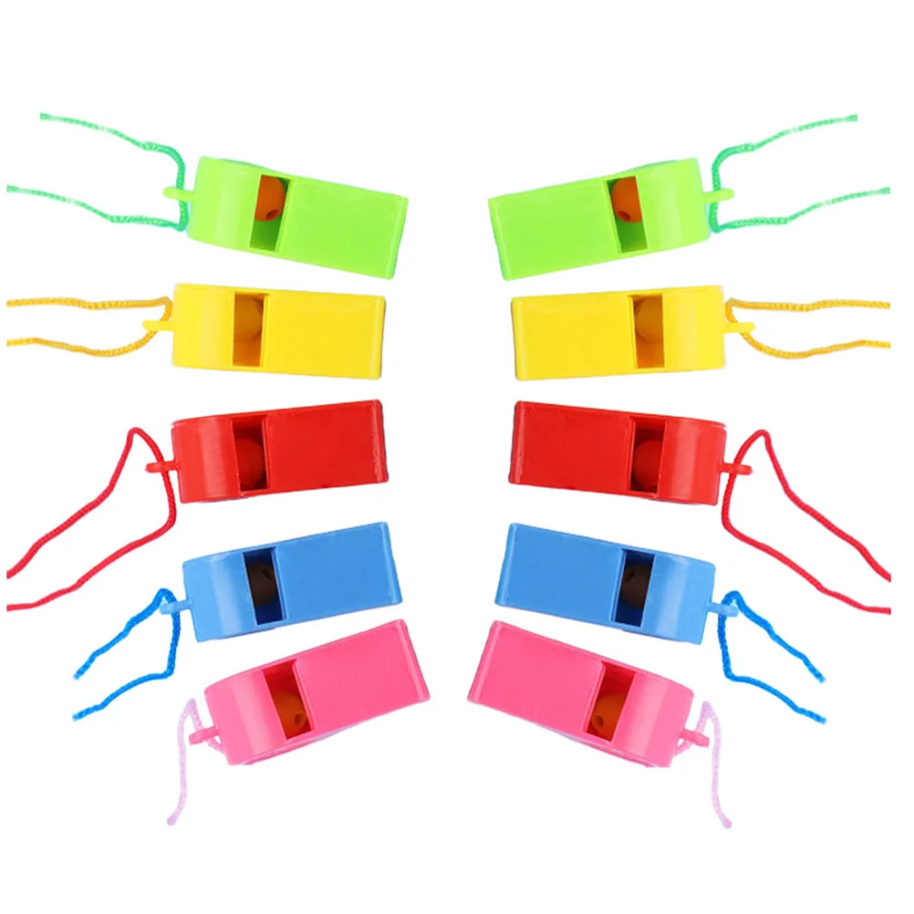 

Whistle Kids Toy Plastic Hanging Children Colorful Multi-function Sports Racing