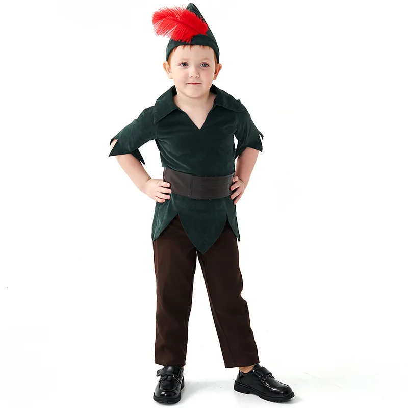 

Halloween Cosplay Peter Pan Children Stage Costume