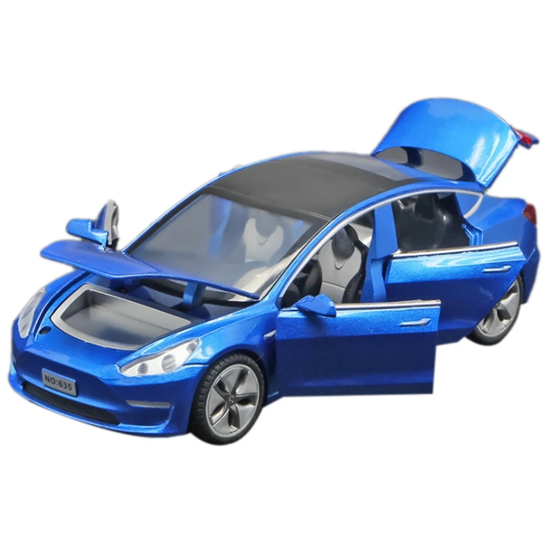 

1:32 Alloy Car Model Sound Light Pull Back Toy Car for Boys Gift Decoration