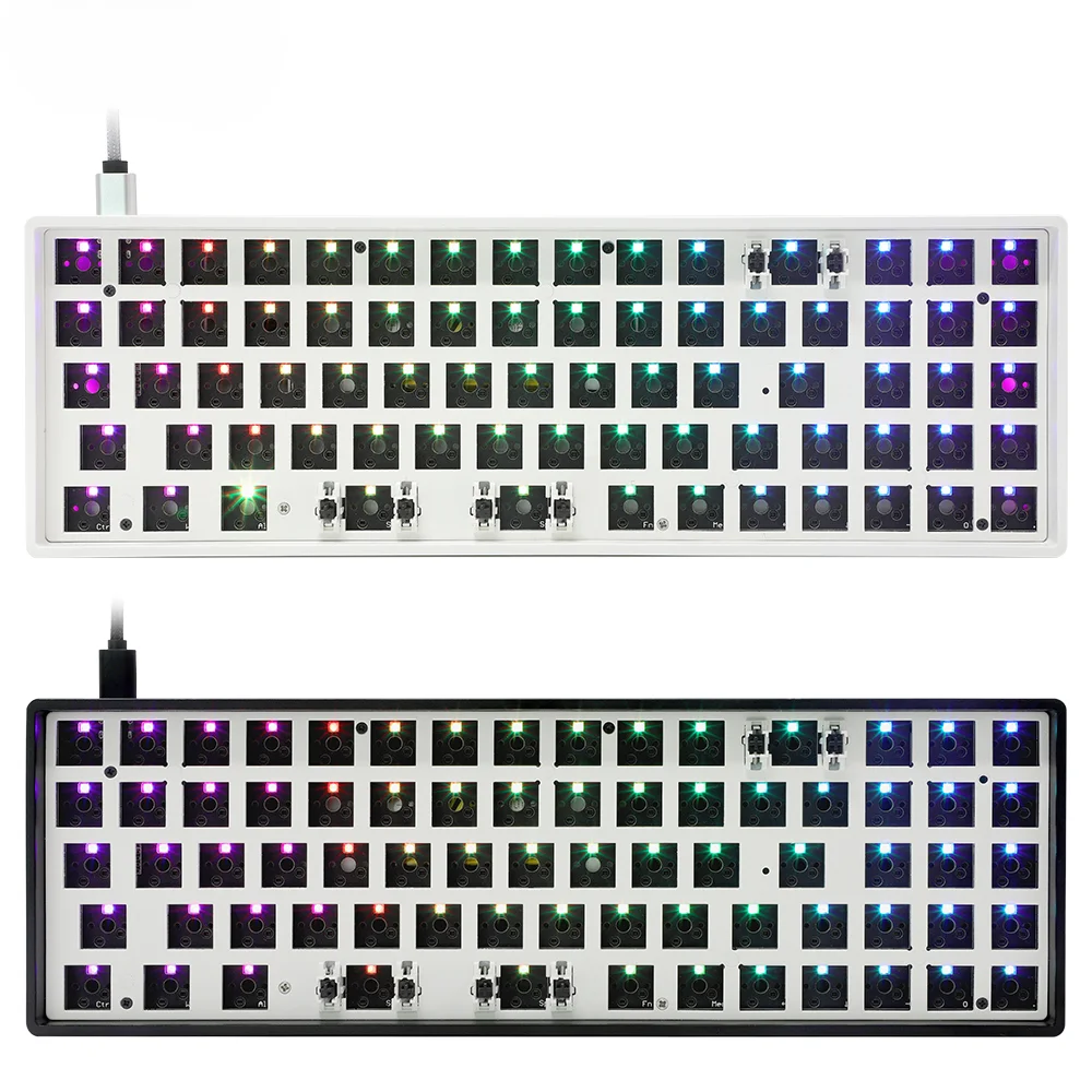 Для SKYLOONG GK73 GK73S Custom DIY 73 клавиши 70% ABS чехол RGB игровая механическая клавиатура