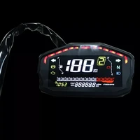 multifunctional motorcycle dashboard digital speedometer water thermometer