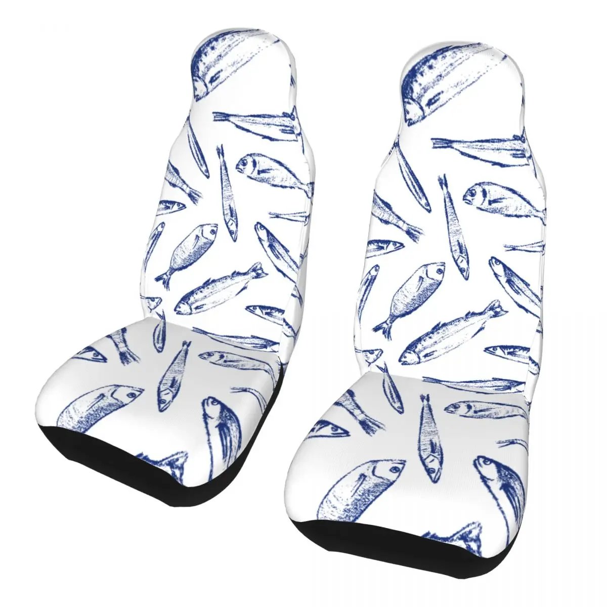 

Fish Sea Animal Universal Car Seat Cover Off-Road For SUV Car Seat Covers Polyester Hunting