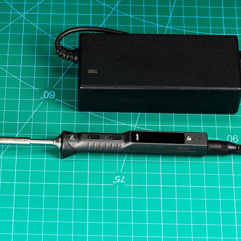 Цифровой электрический паяльник TS101 65 Вт программируемый ЖК-дисплей температура