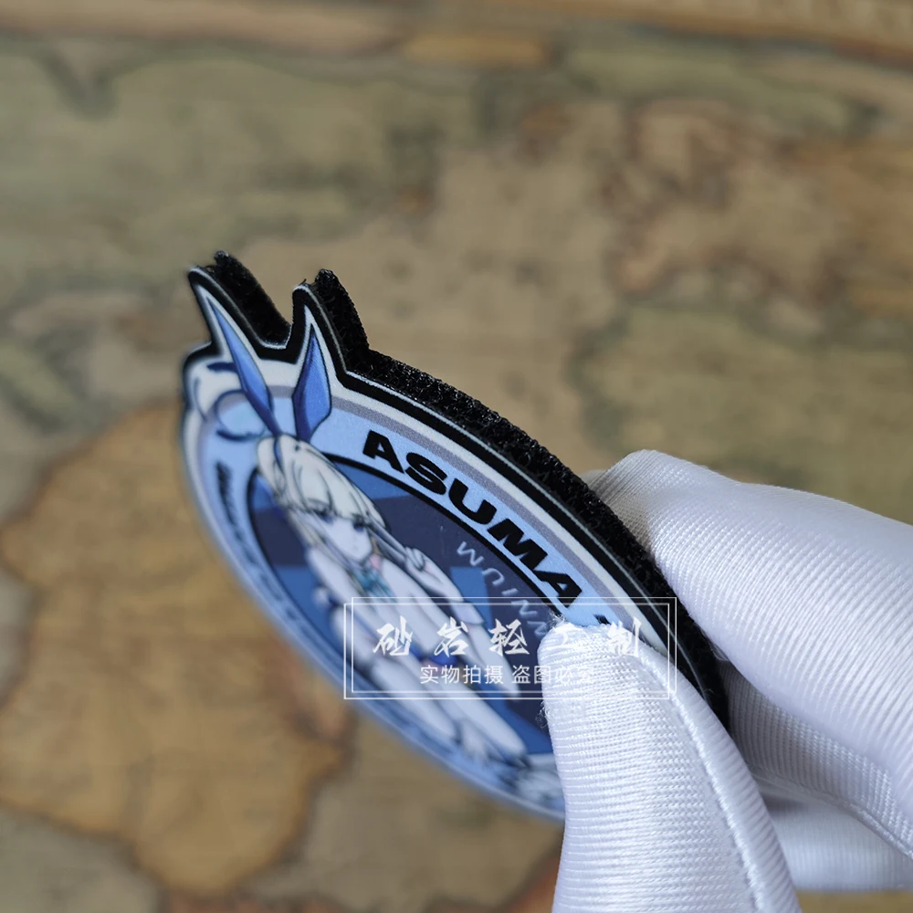 Синий архив патч токи рандомный боевой дух и петля нарукавник BlueArchive тактическая