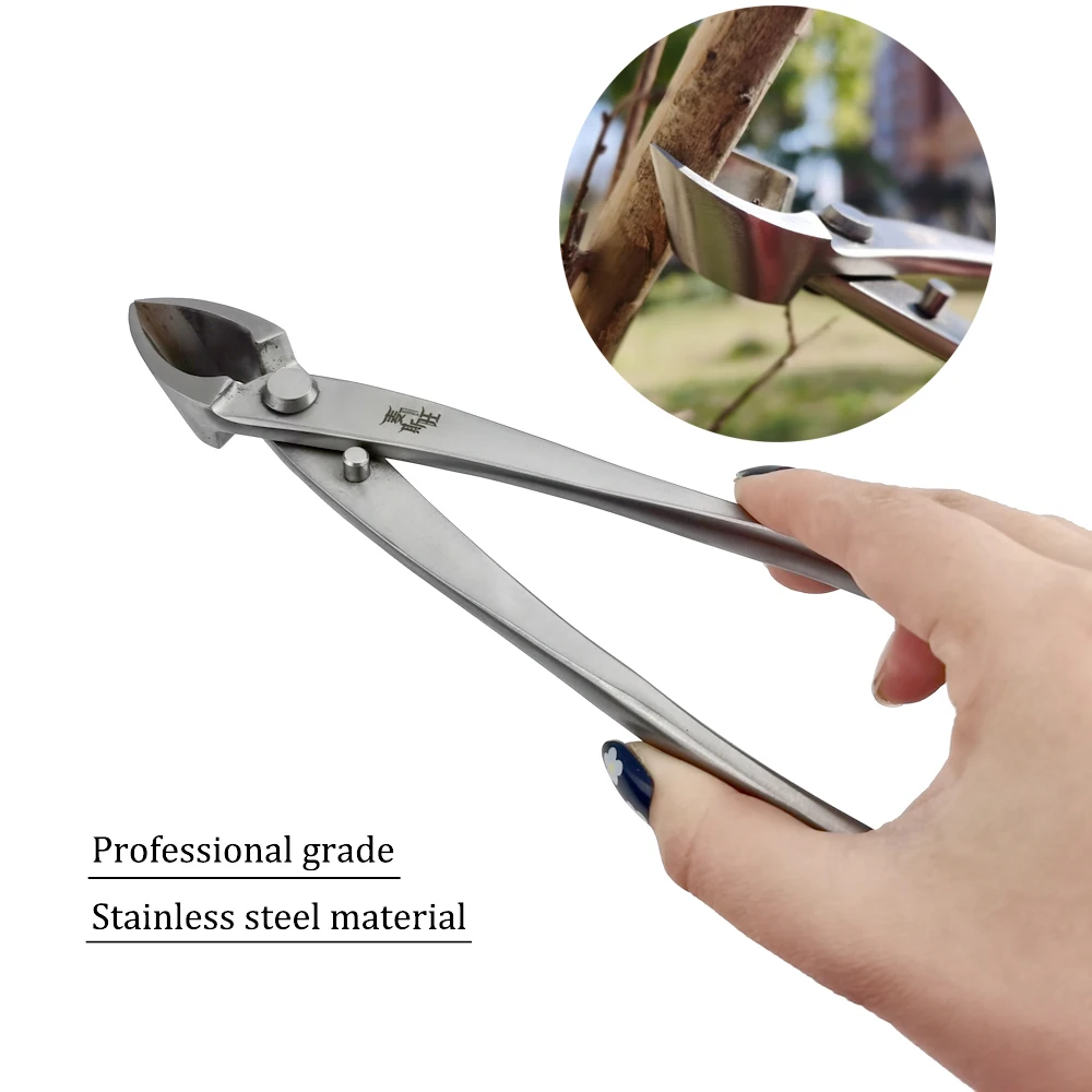 

165/210/280mm Garden Branch Cutter Forged Steel Straight Edge Professional Scissors Cutter Knife Bonsai Tools