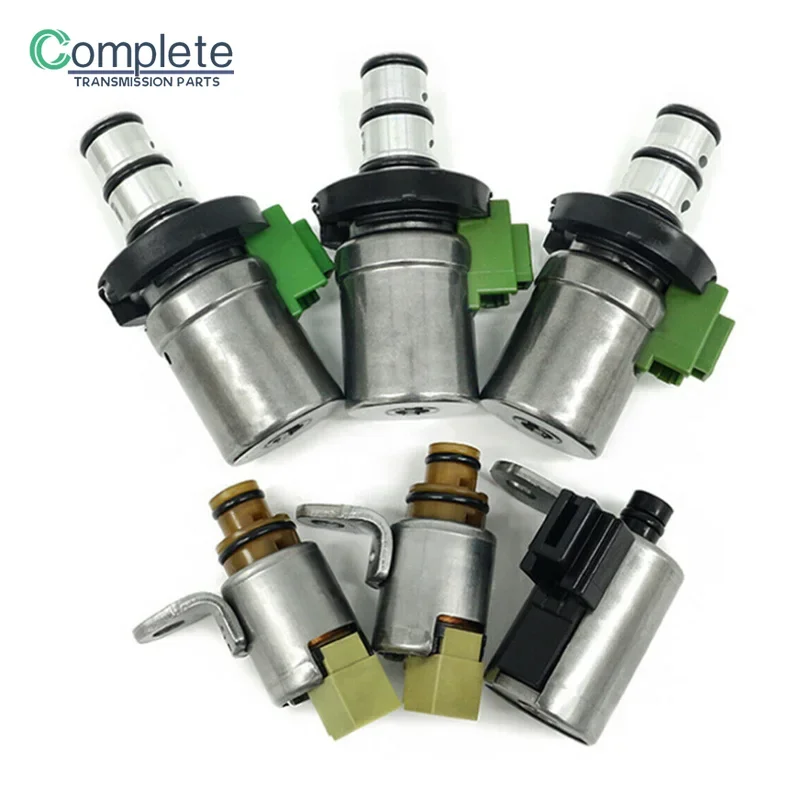 Комплект соленоидов коробки передач 6 шт. костюм для Mazda 2 3 5 CX-7 MPV 48420K-R 4F27E