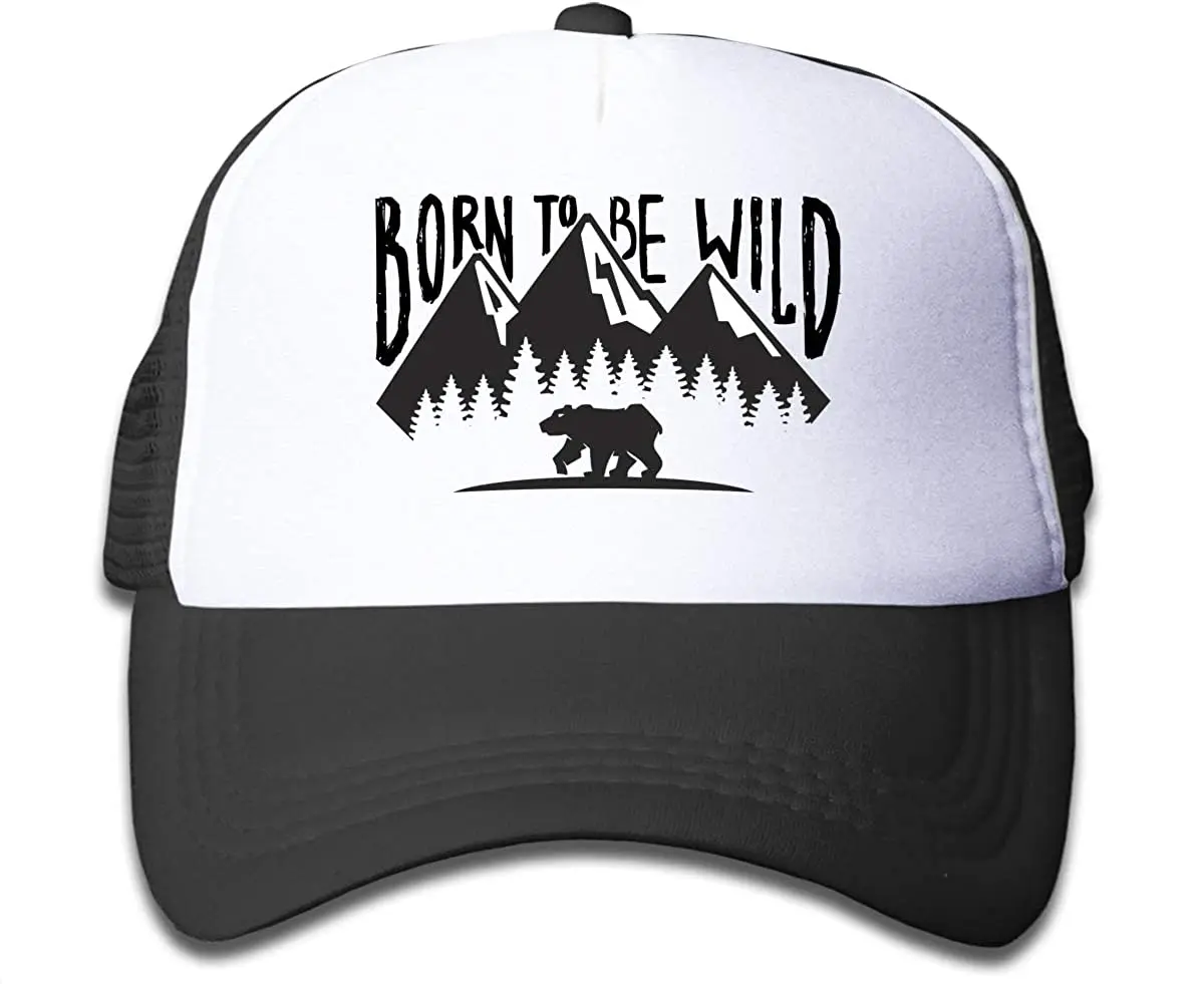 

Bear Mountain Молодежные регулируемые сетчатые шляпы, бейсбольная кепка-тракер для мальчиков и девочек