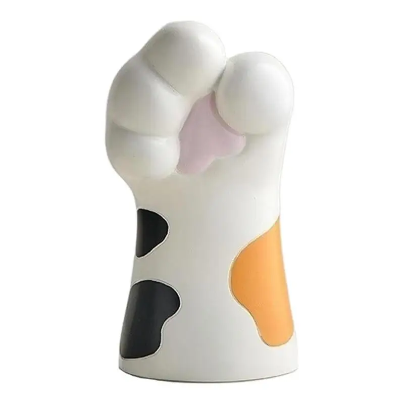 

Cat Paw Vase Table Decor Cat Claw Leakproof Cute Vase Cartoon Room Decoration Polished Cat Vase For Playrooms Living Rooms Homes