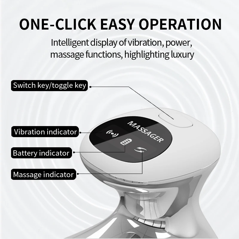 Электрический массажер для головы