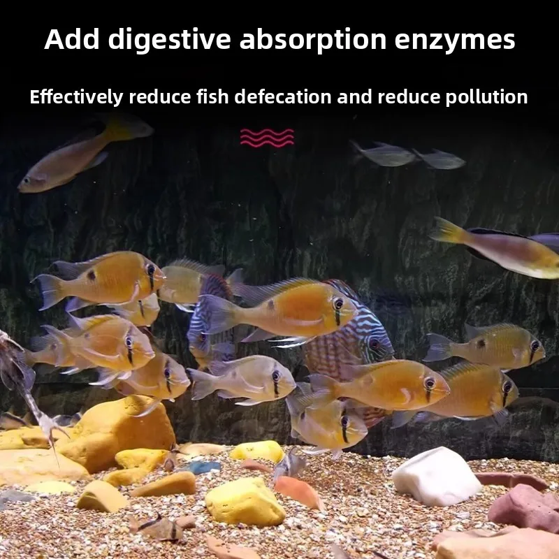 Jingyipin African Cichlid Food — тонущие гранулы для Tanganyika и Malawi Cichlids (Frontosa, Mbuna, Paw и многое другое) (art.: 3920d03a08321) - 3920d03a08321