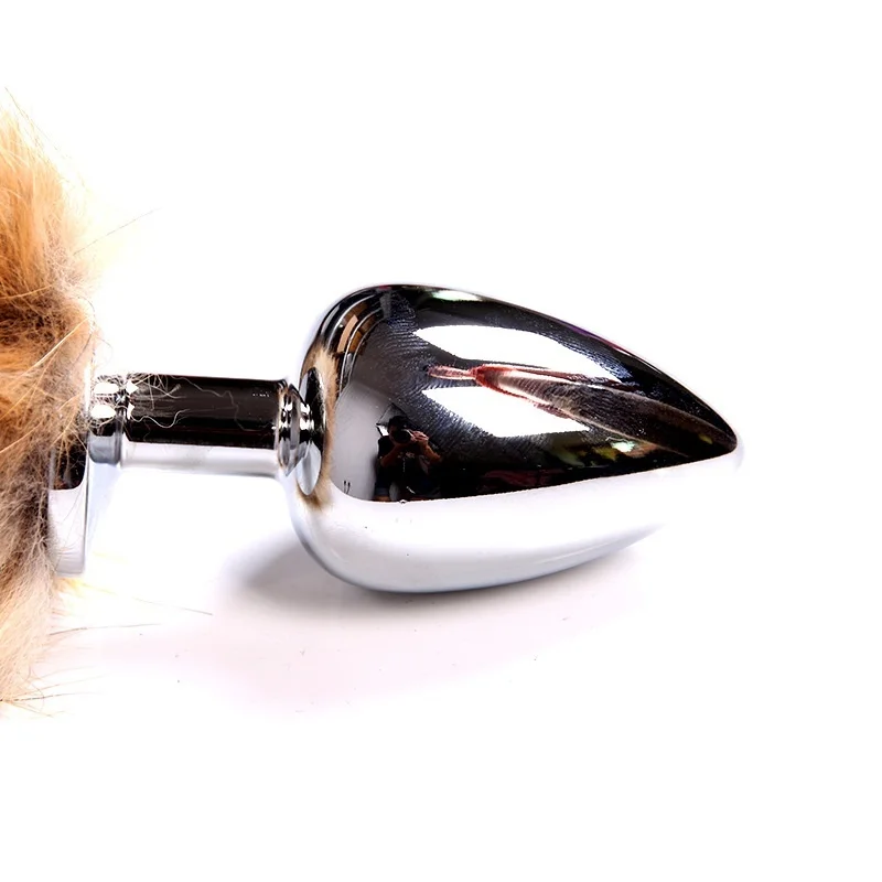 Секс-мебель для взрослых ролевые игры лисий хвост металлическая заглушка