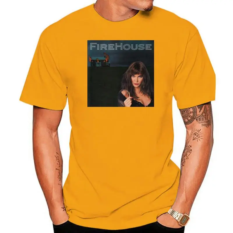 

Firehouse Firehouse90 Hard Rock Glam T Shirt Tee Cotton S 4Xl Reprint Tn296
