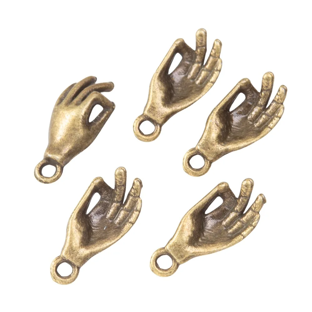 30 шт./партия подвески для ювелирных изделий 16 х7 мм