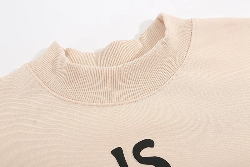 Свитшот мужской и женский флисовый с круглым вырезом в стиле ретро |