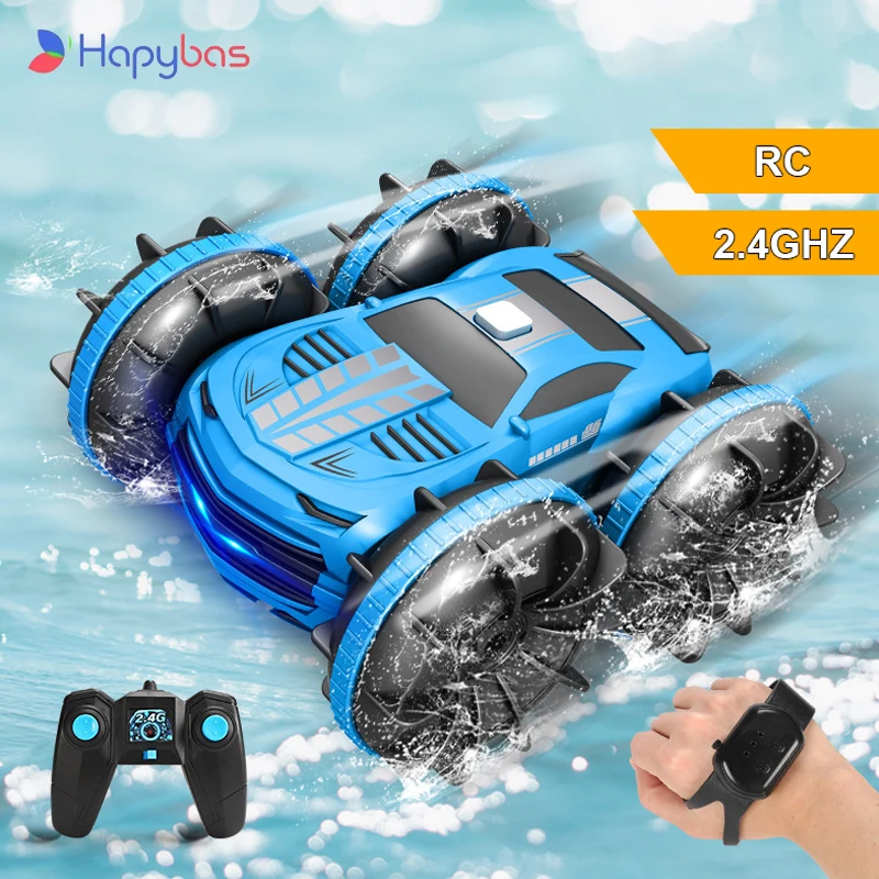 

Игрушечный автомобиль-амфибия 4WD с дистанционным управлением, 2,4 ГГц