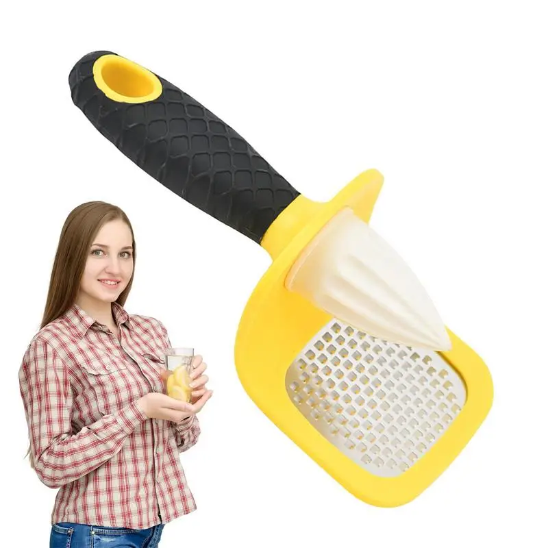 

Соковыжималка для цитрусовых 2 в 1, ручная соковыжималка из нержавеющей стали для лимона, не скользит