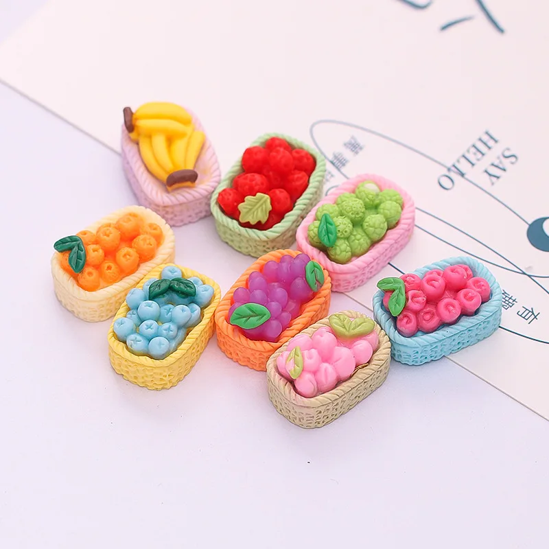 

Набор из 100 искусственных корзин для фруктов из смолы